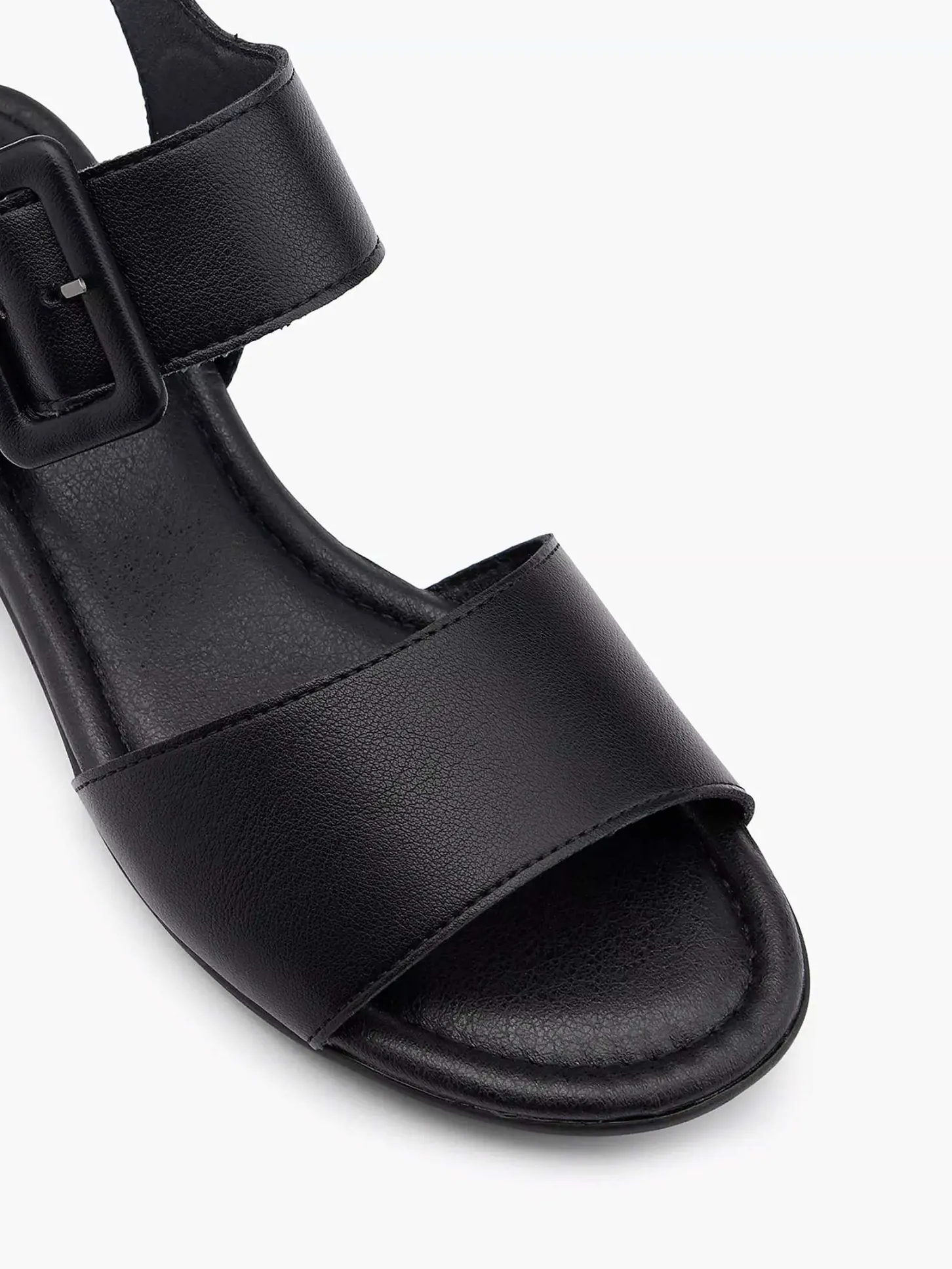 New Zwarte Comfort Sandaal Dames Sandalen