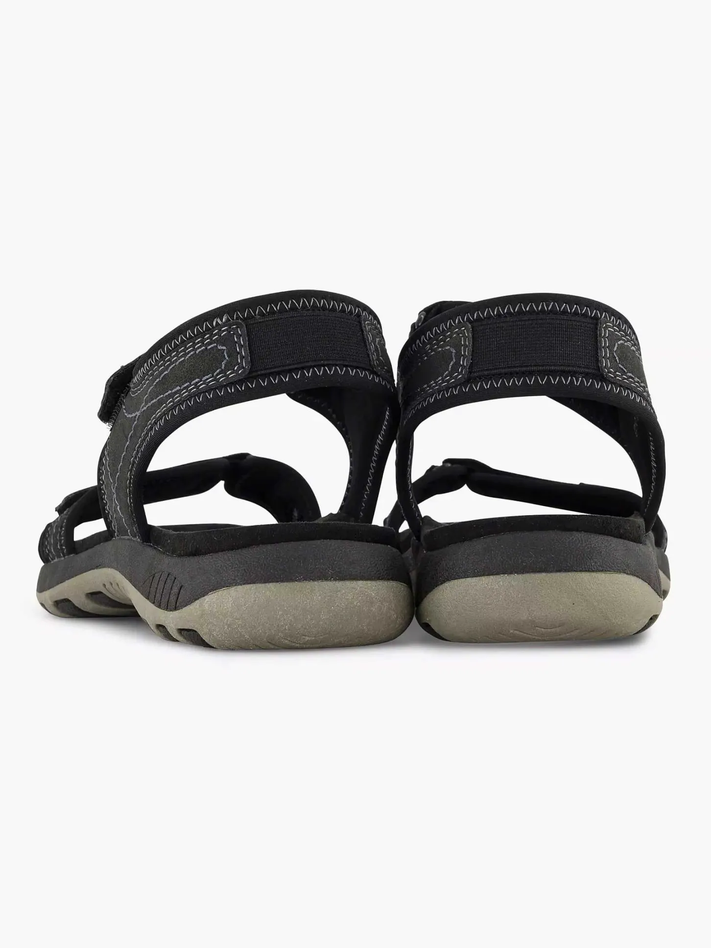 Discount Zwarte Comfort Sandaal Dames Comfort Schoenen