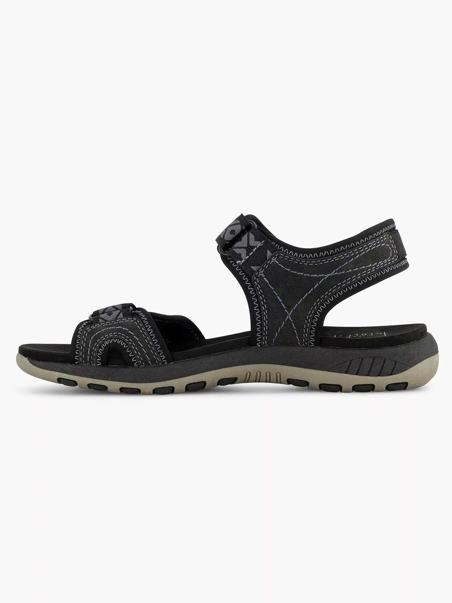 Discount Zwarte Comfort Sandaal Dames Comfort Schoenen