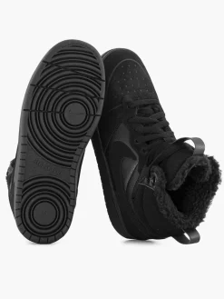 Outlet Zwarte Court Borough Mid 2 Kinderen Jongensschoenen