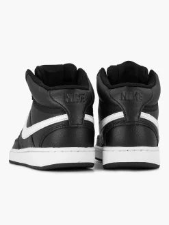 Hot Zwarte Court Vision Mid Dames Sneakers