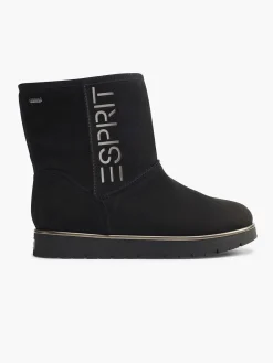 Outlet Zwarte Enkelboot Gevoerd Dames Enkellaarzen & Boots