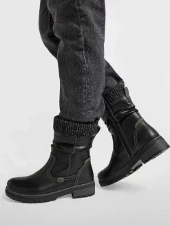 Discount Zwarte Enkellaars Dames Enkellaarzen & Boots