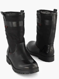 Discount Zwarte Enkellaars Gevoerd Dames Enkellaarzen & Boots