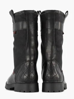 Discount Zwarte Enkellaars Gevoerd Dames Enkellaarzen & Boots
