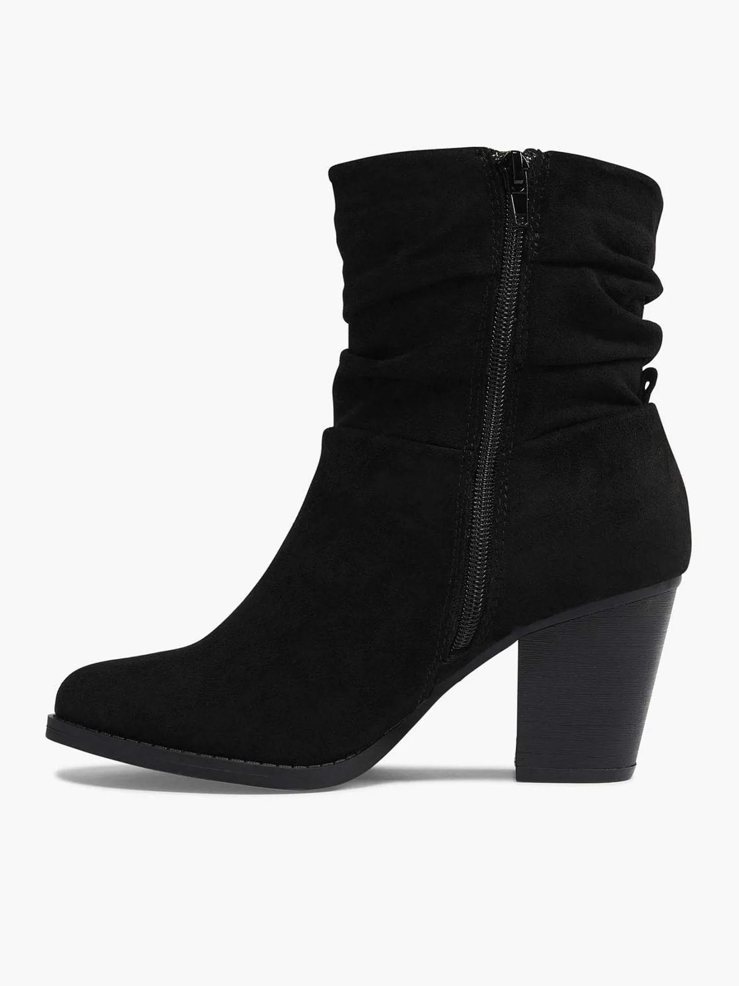 Hot Zwarte Enkellaars Hak Dames Enkellaarzen & Boots