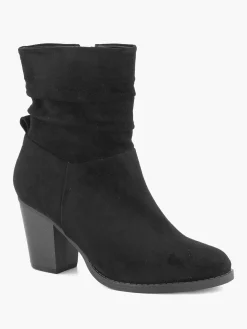 Hot Zwarte Enkellaars Hak Dames Enkellaarzen & Boots