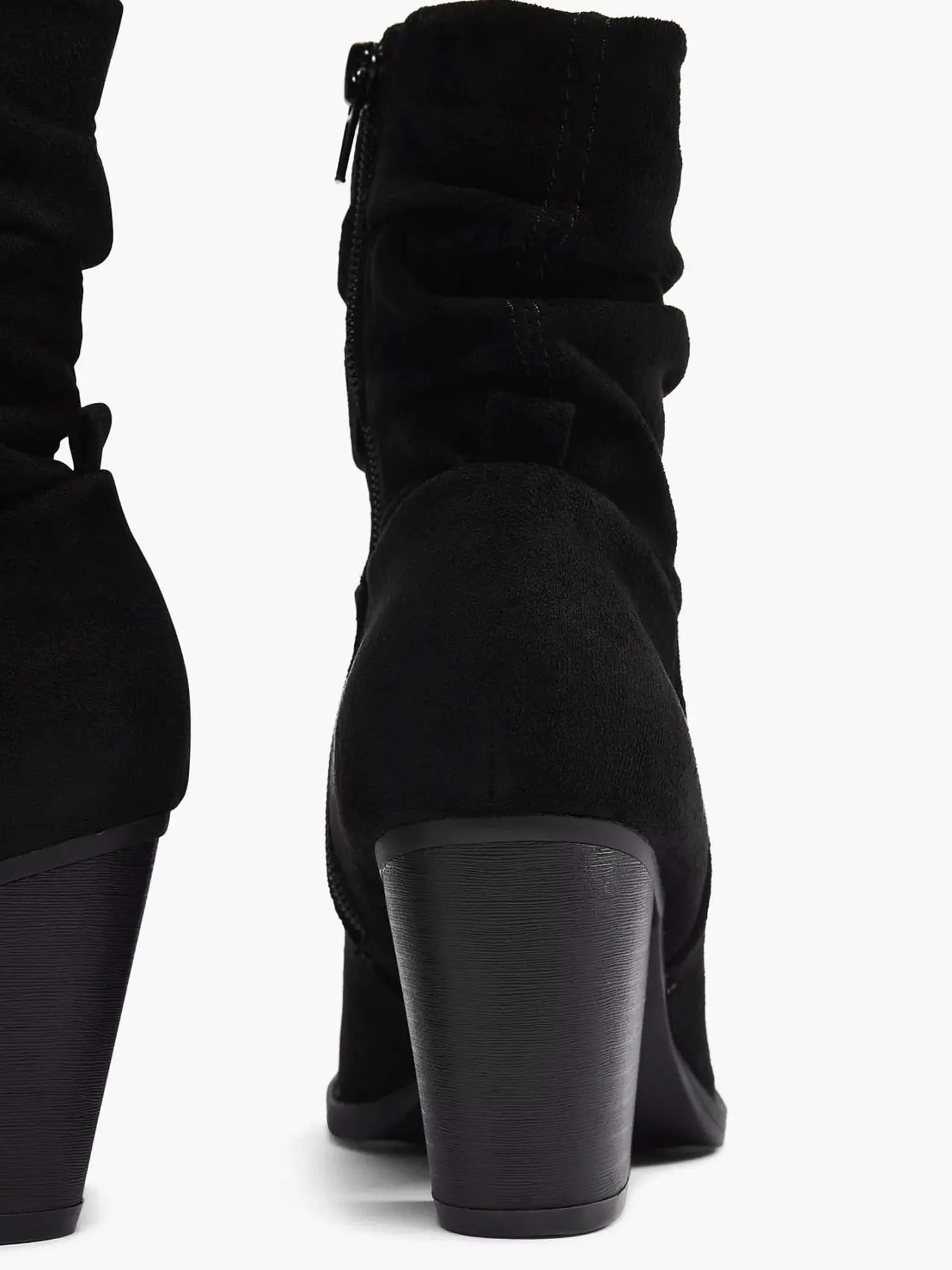 Hot Zwarte Enkellaars Hak Dames Enkellaarzen & Boots