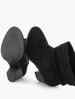 Hot Zwarte Enkellaars Hak Dames Enkellaarzen & Boots