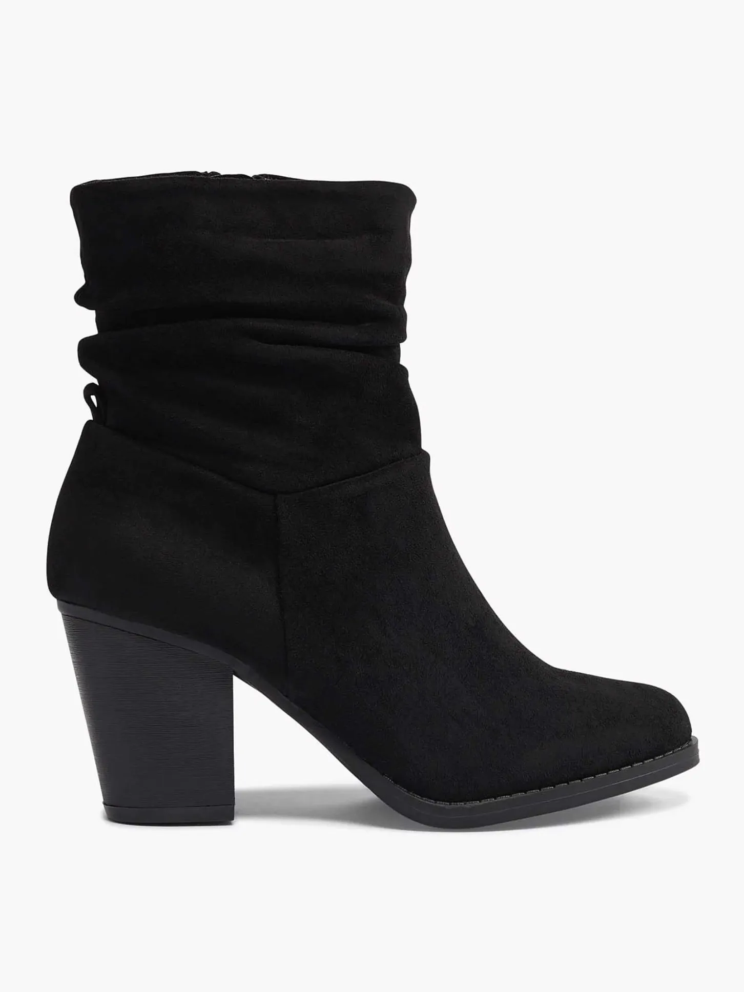 Hot Zwarte Enkellaars Hak Dames Enkellaarzen & Boots
