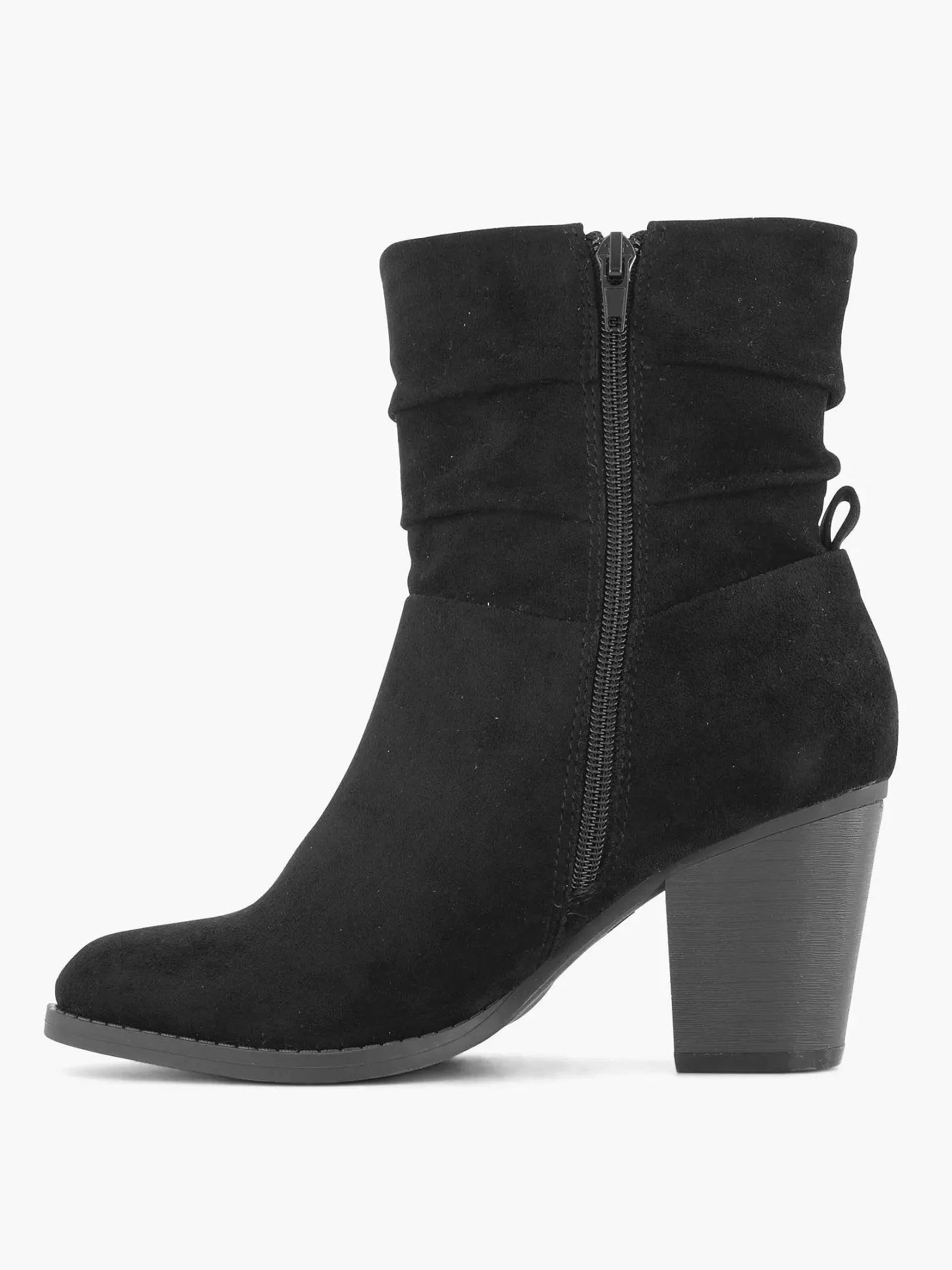 Hot Zwarte Enkellaars Hak Dames Enkellaarzen & Boots