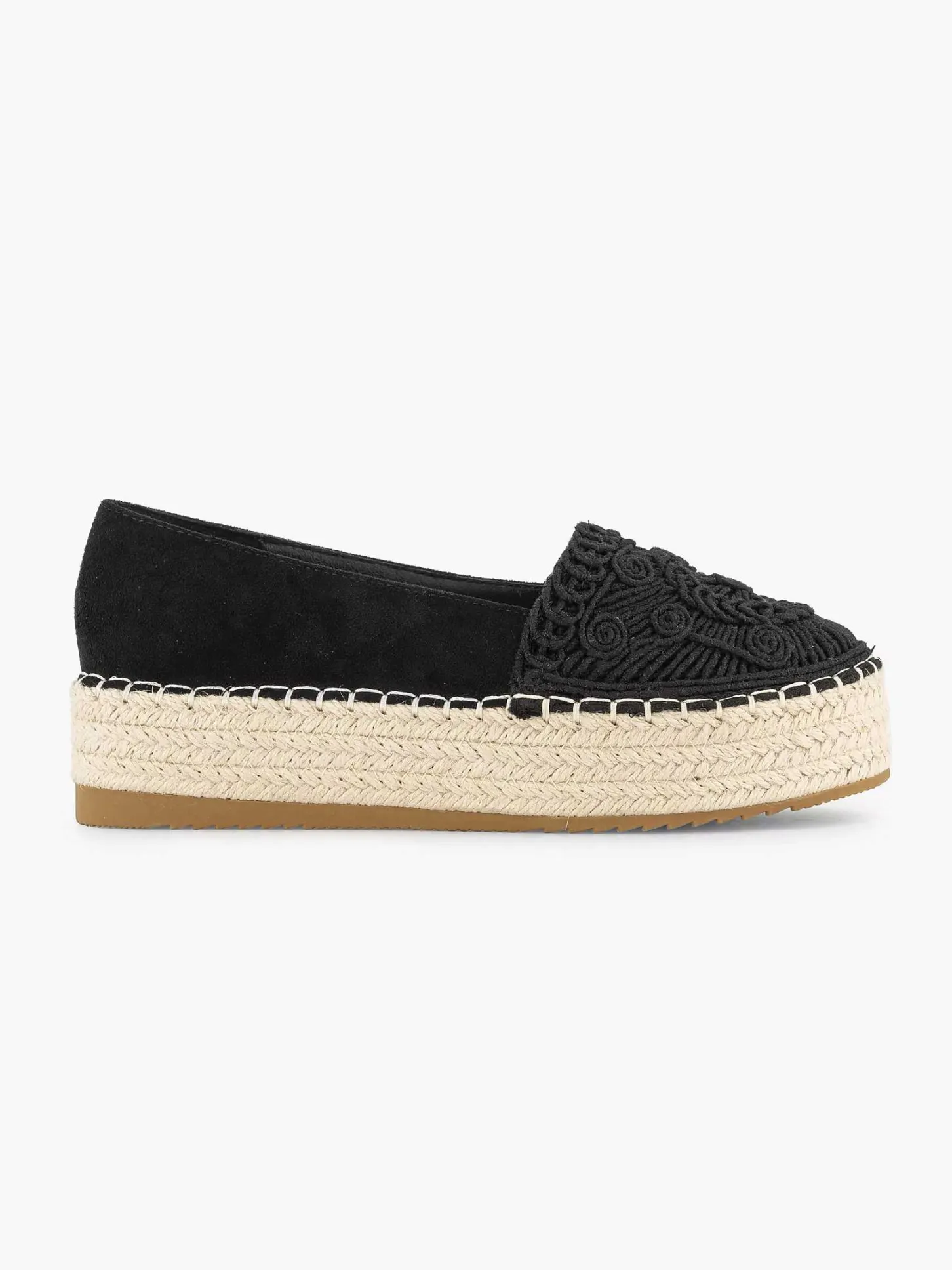 Best Zwarte Espadrille Dames Instappers