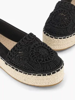 Best Zwarte Espadrille Dames Instappers