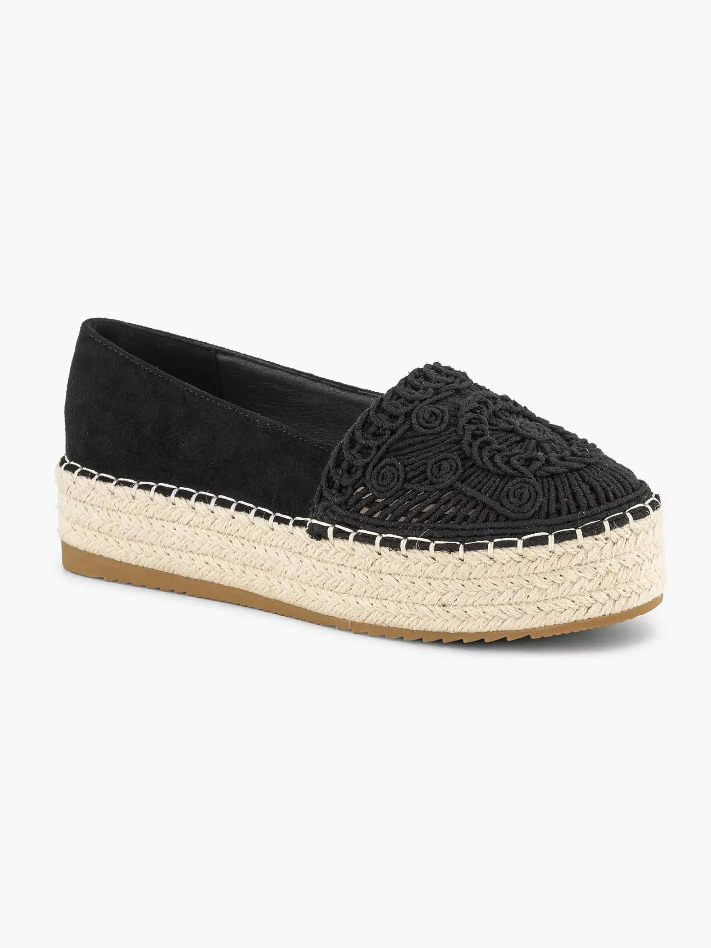 Best Zwarte Espadrille Dames Instappers