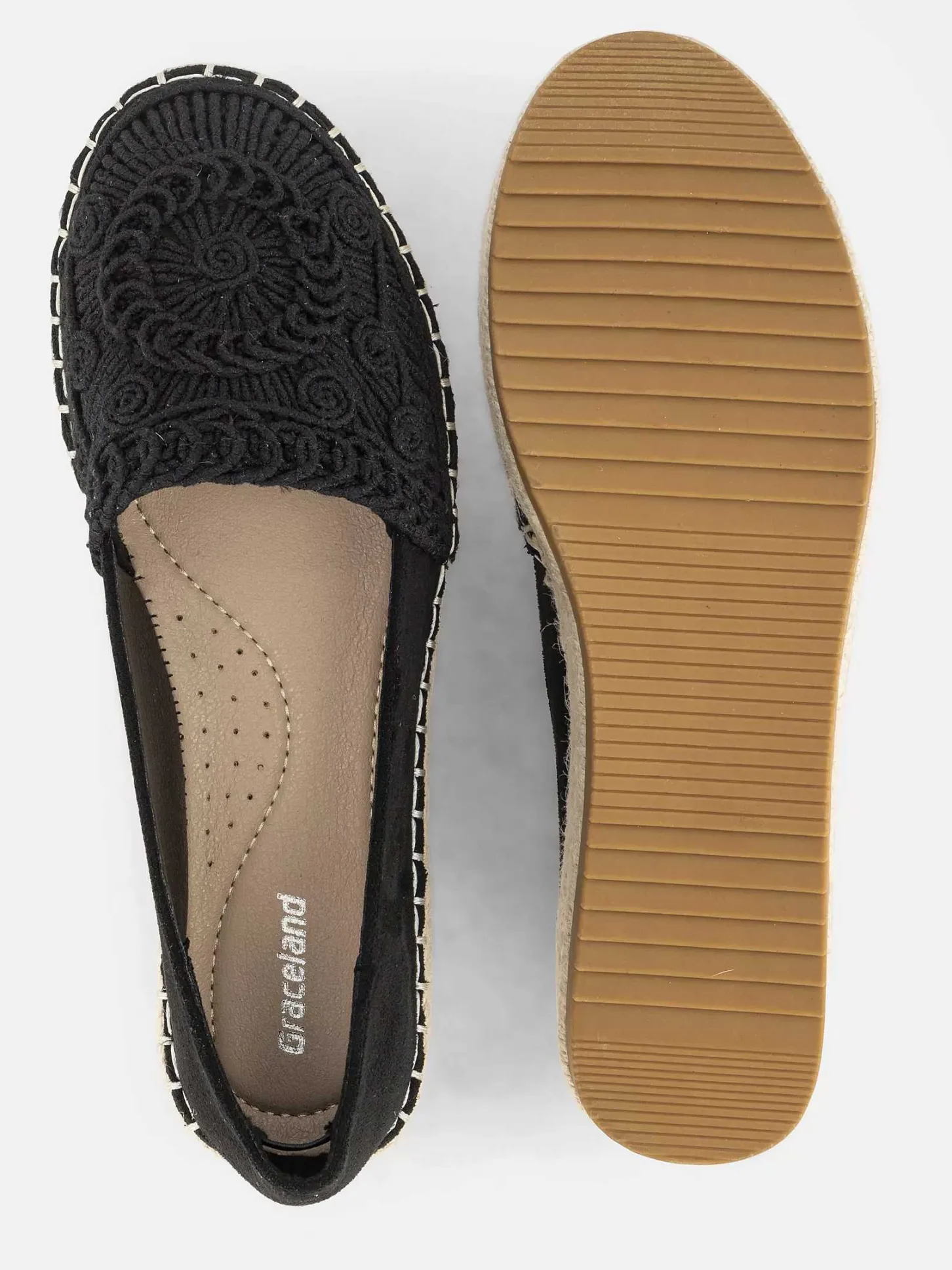 Best Zwarte Espadrille Dames Instappers