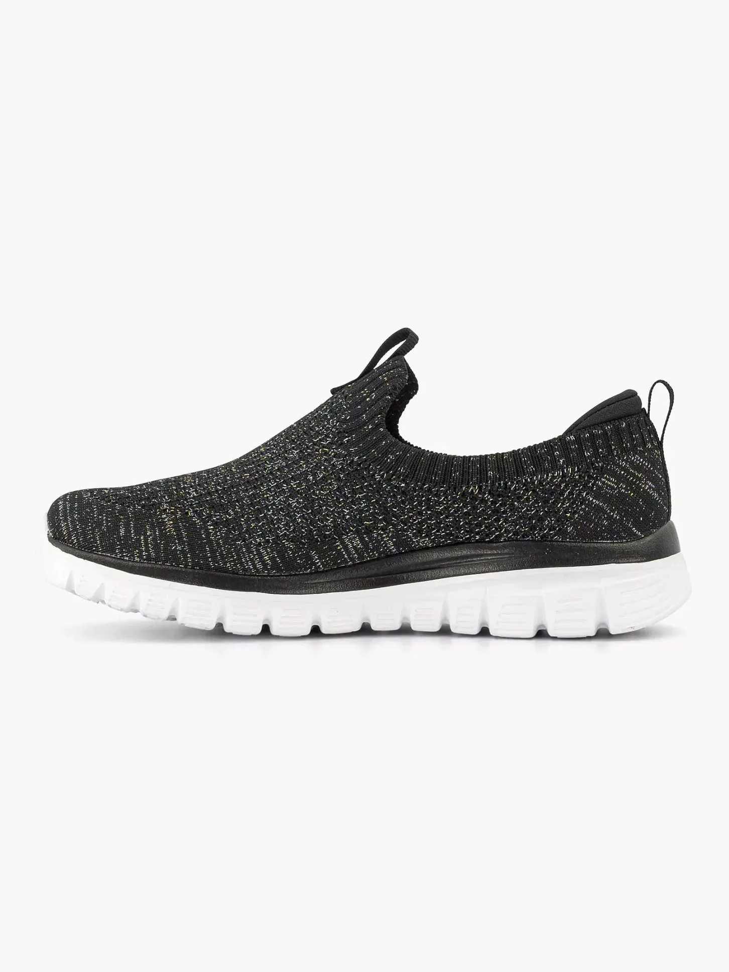 Clearance Zwarte Graceful 2.0 - Style Vip Dames Instappers