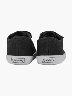 Sale Zwarte Gymschoen Klittenband Kinderen Babyschoenen