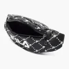 Discount Zwarte Heuptas Print Dames Online Exclusive Accessoires