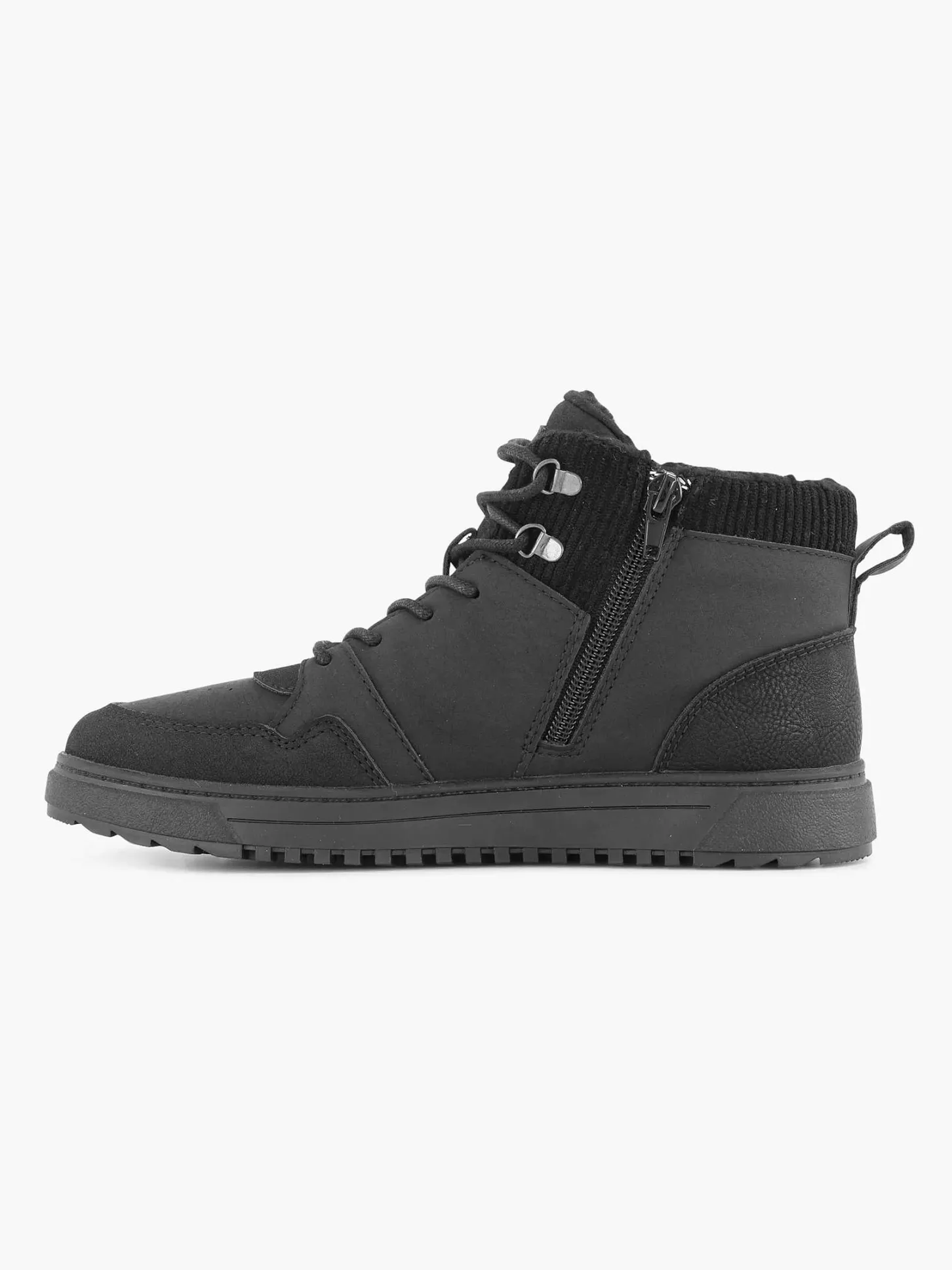 New Zwarte Hoge Sneaker Kinderen Jongensschoenen