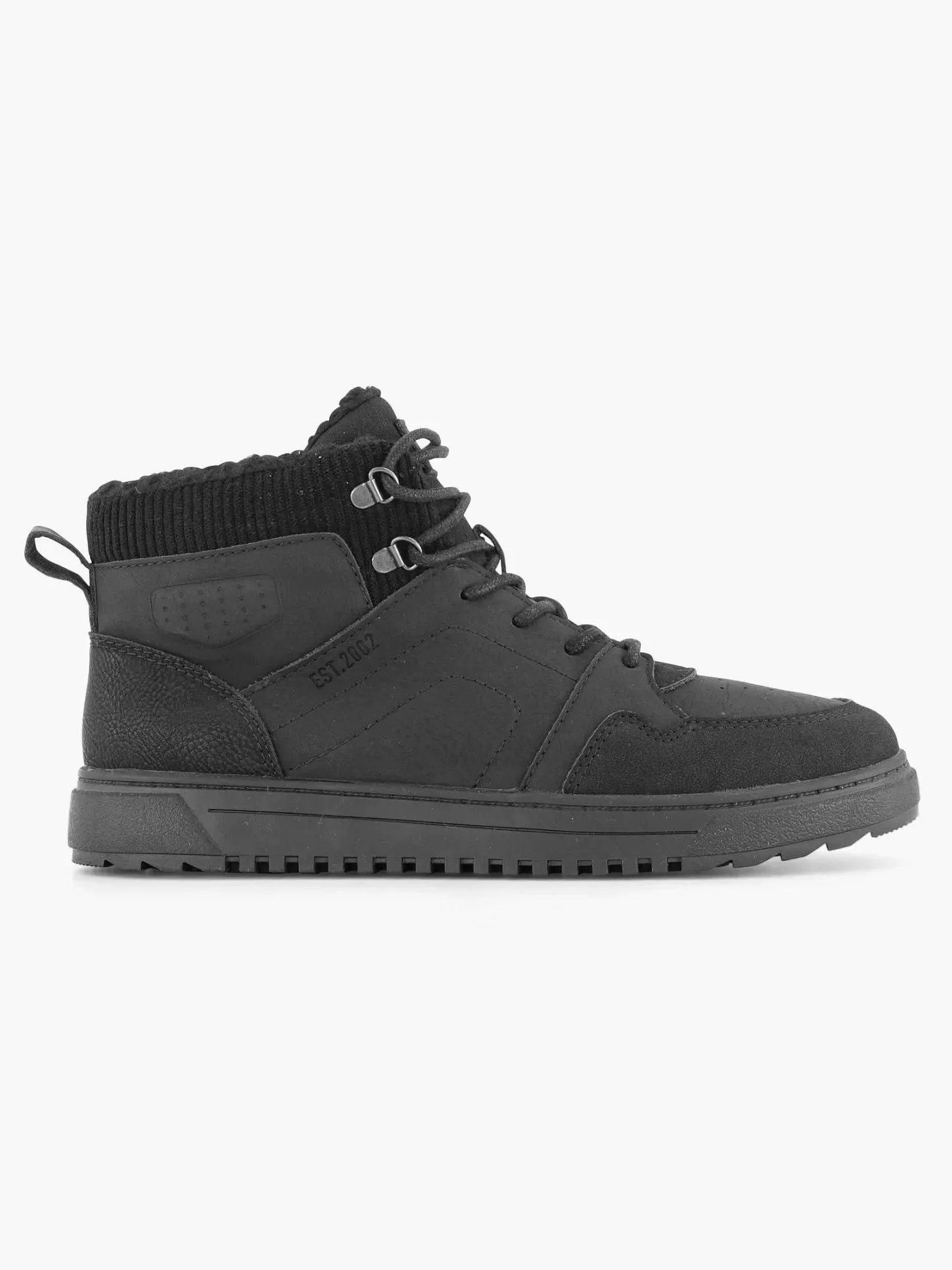 New Zwarte Hoge Sneaker Kinderen Jongensschoenen
