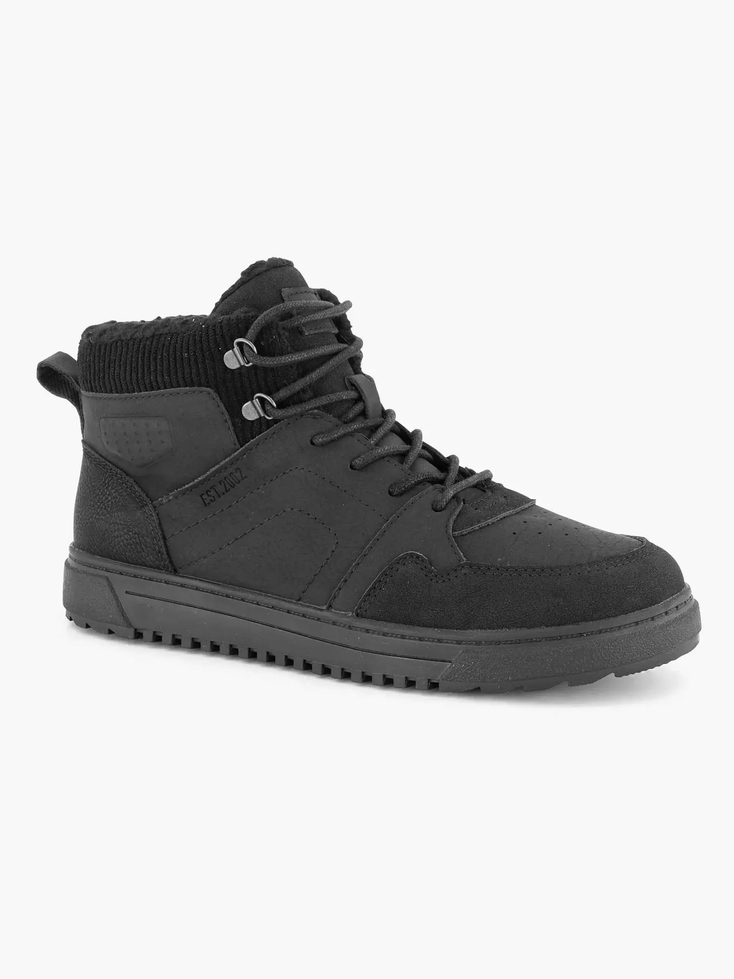 New Zwarte Hoge Sneaker Kinderen Jongensschoenen