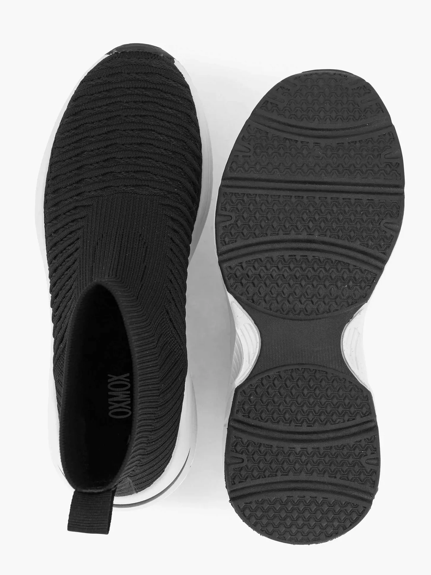 New Zwarte Hoge Sneaker Dames Sneakers