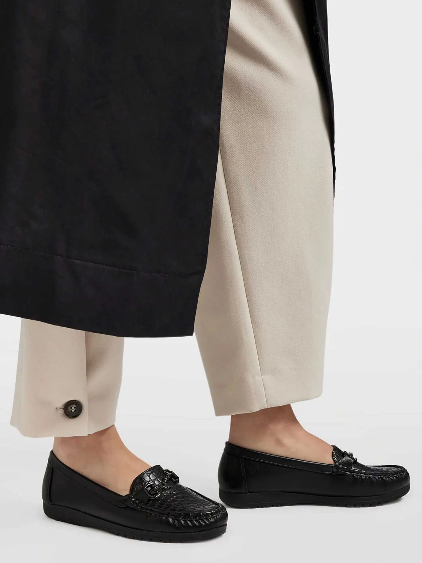 Online Zwarte Instapper Dames Comfort Schoenen
