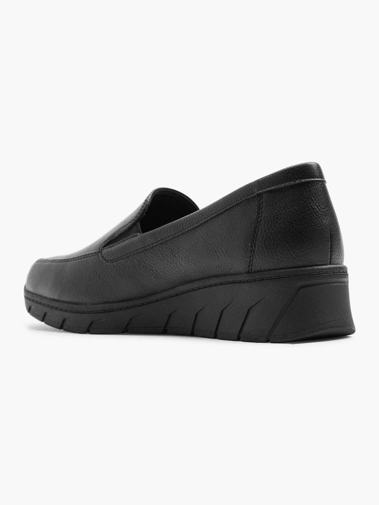 Clearance Zwarte Instapper Dames Comfort Schoenen