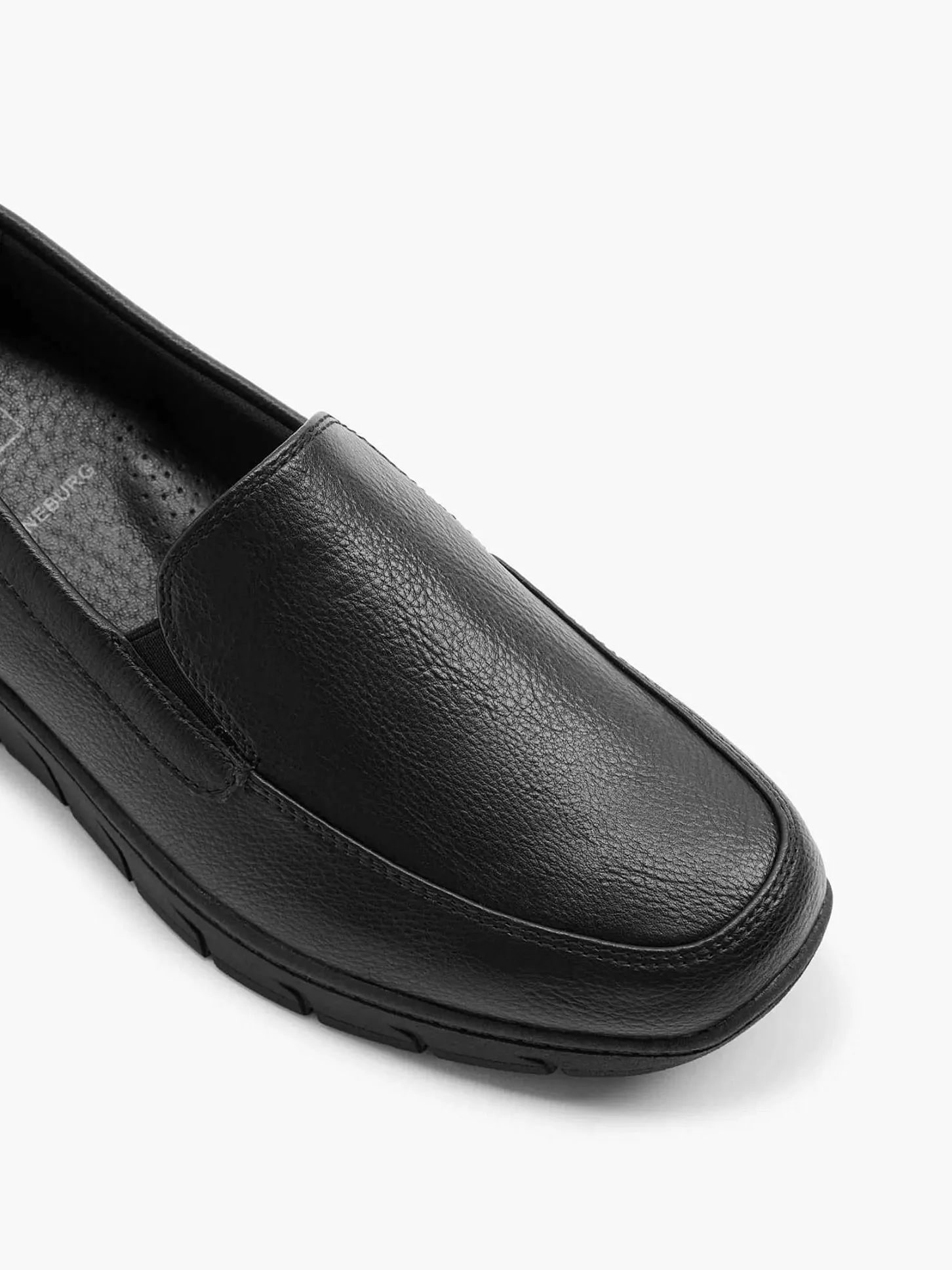 Clearance Zwarte Instapper Dames Comfort Schoenen