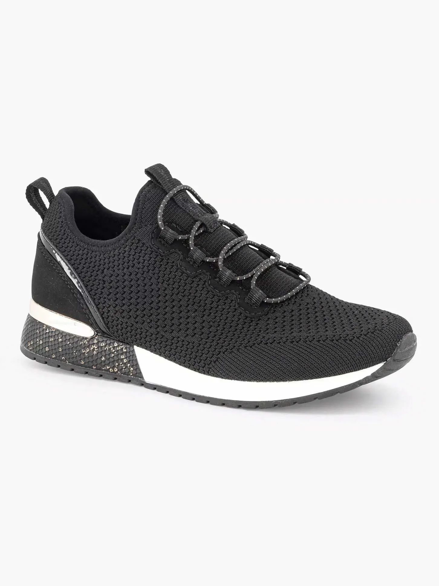 Online Zwarte Instapper Dames Sneakers