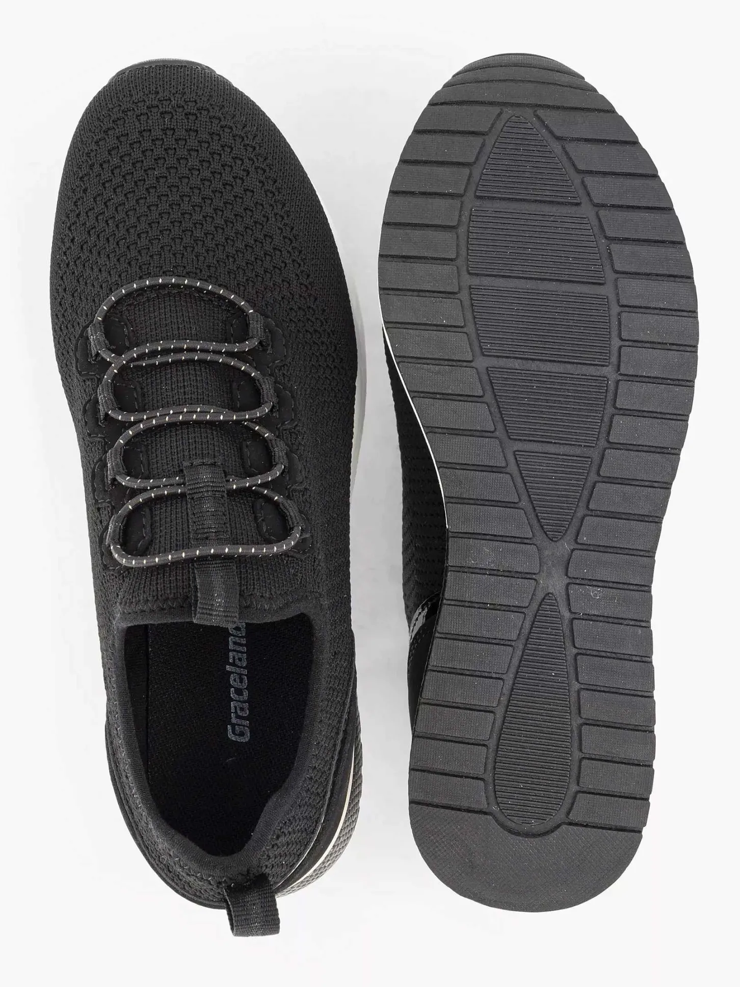 Online Zwarte Instapper Dames Sneakers