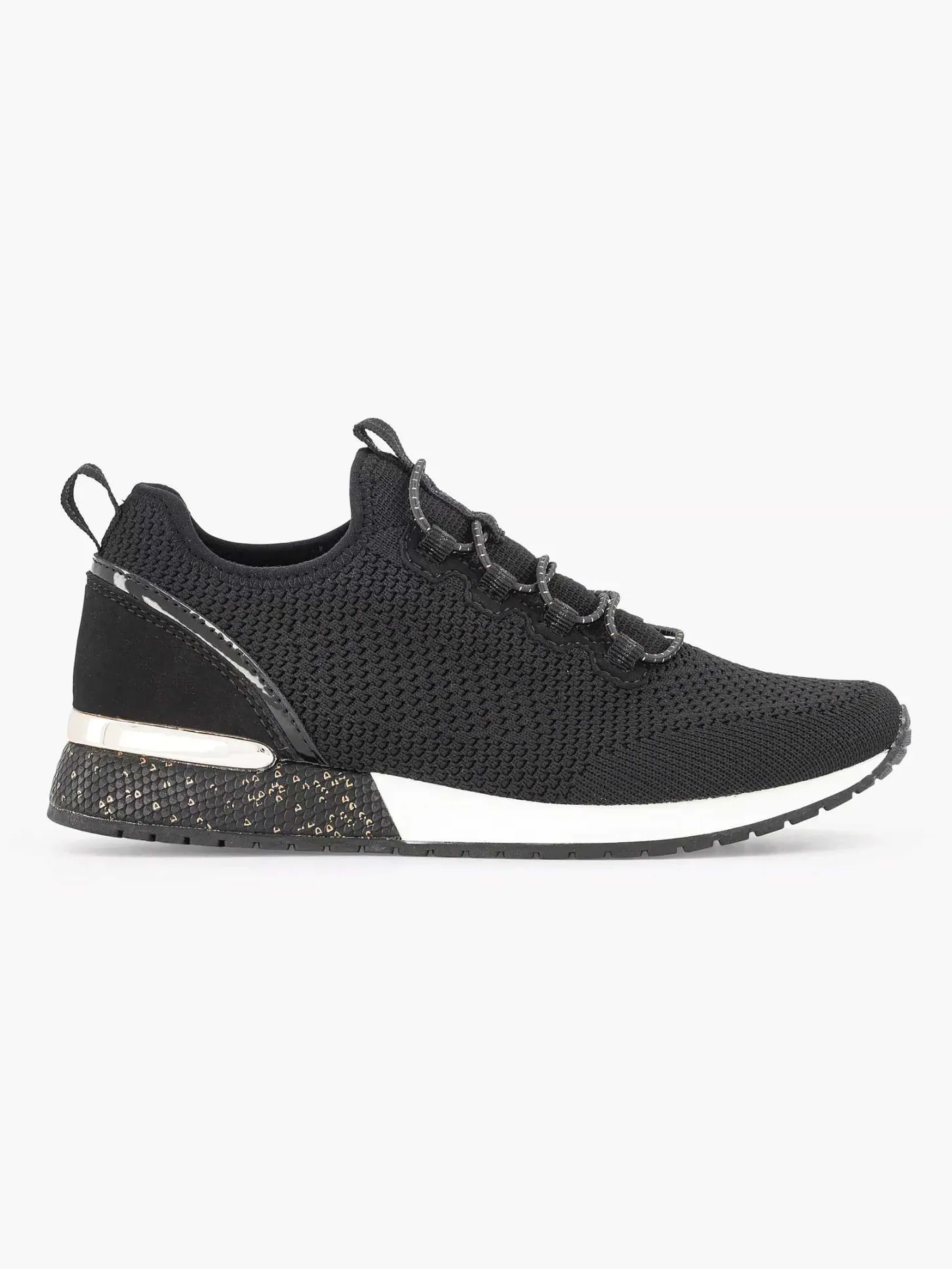 Online Zwarte Instapper Dames Sneakers
