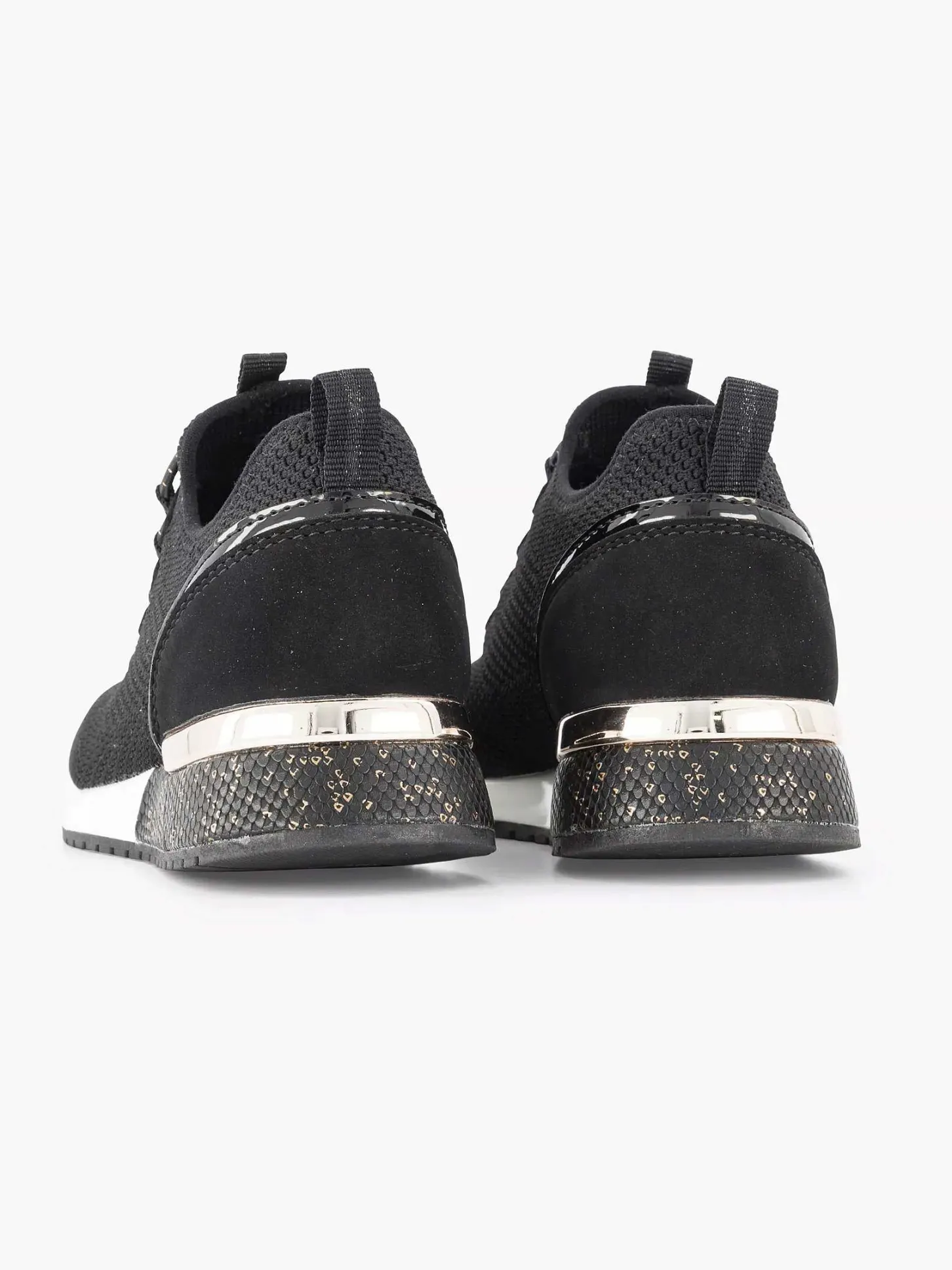 Online Zwarte Instapper Dames Sneakers