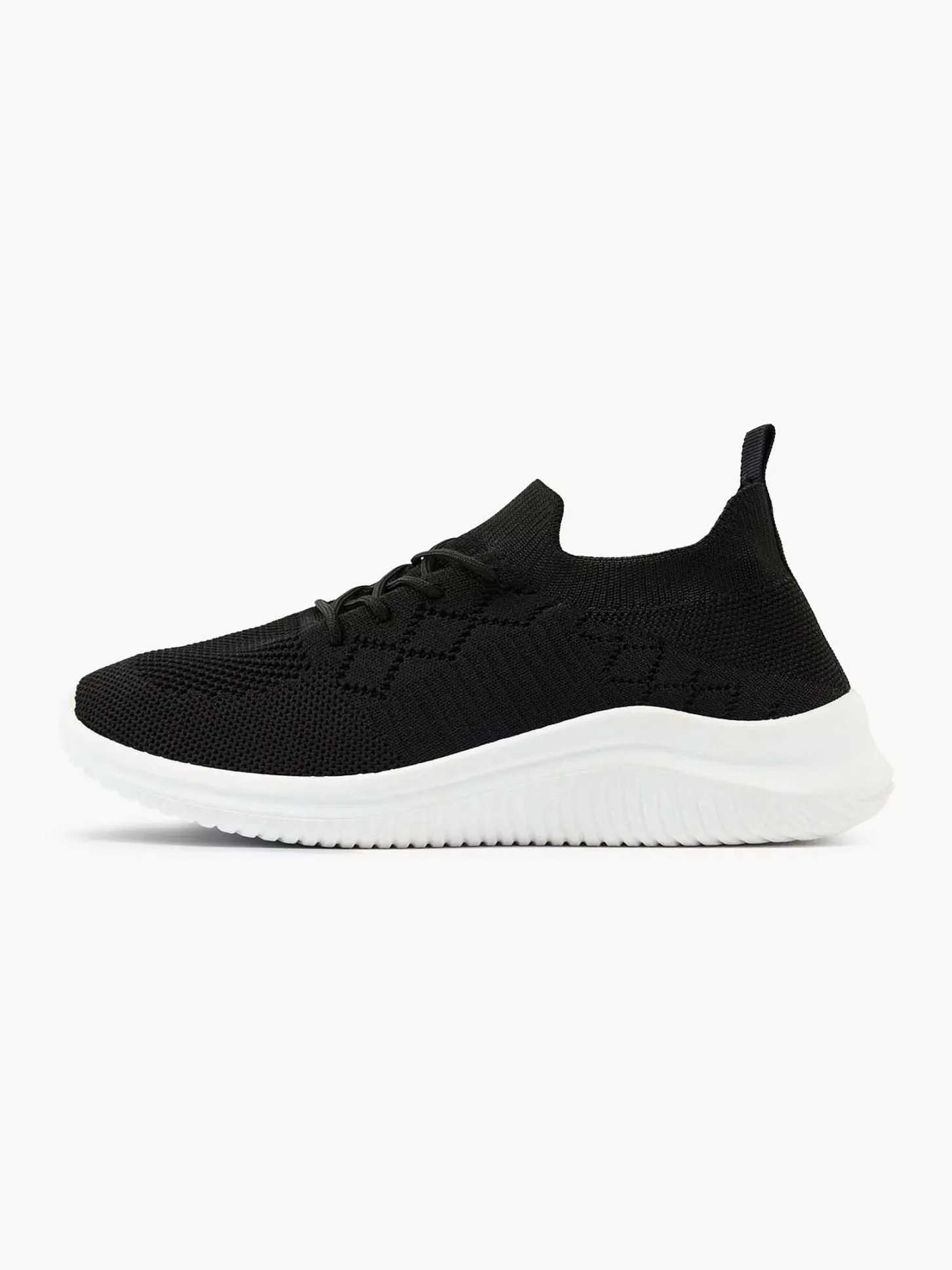 Outlet Zwarte Instapper Dames Sneakers