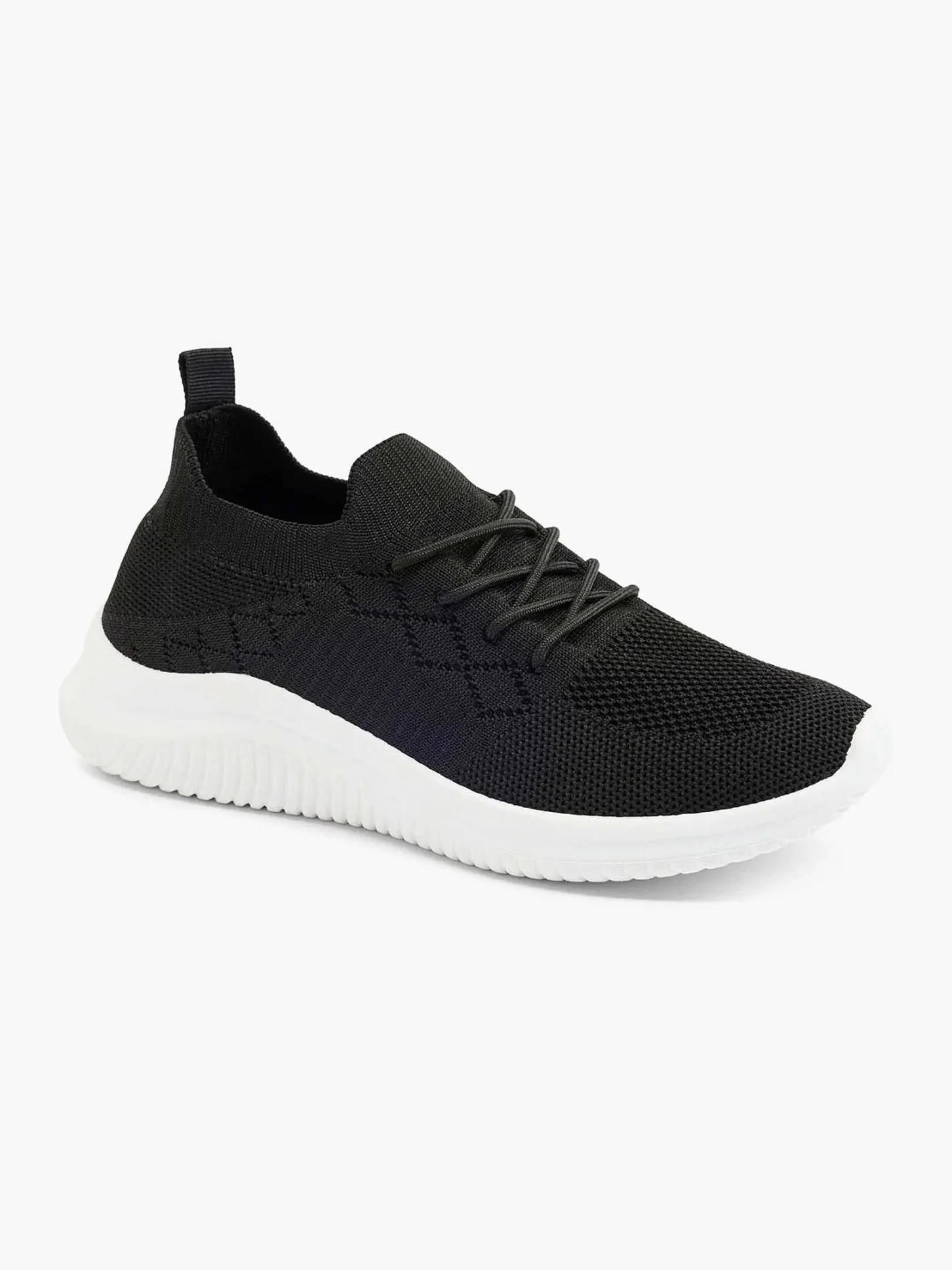 Outlet Zwarte Instapper Dames Sneakers