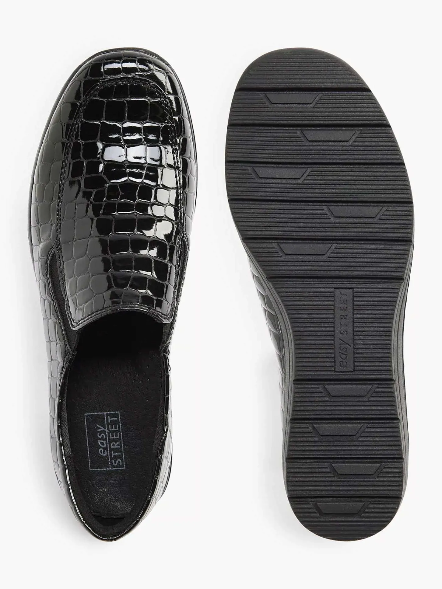 Best Zwarte Instapper Lak Dames Comfort Schoenen