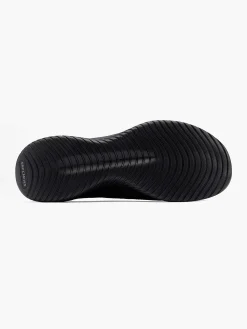 Outlet Zwarte Instapper Memory Foam Dames Sneakers