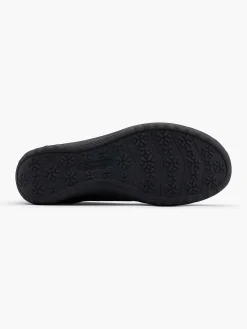 Zwarte Instapper Memory Foam Dames Instappers