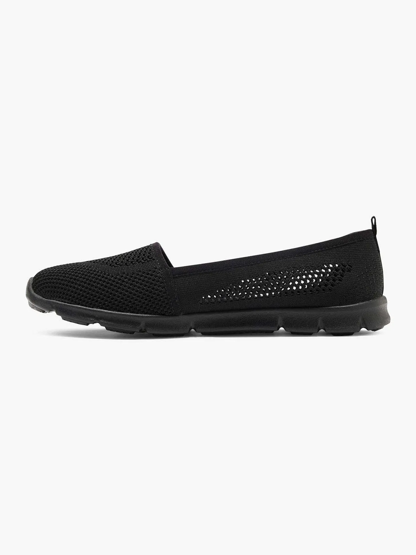 New Zwarte Instapper Memory Foam Dames Instappers