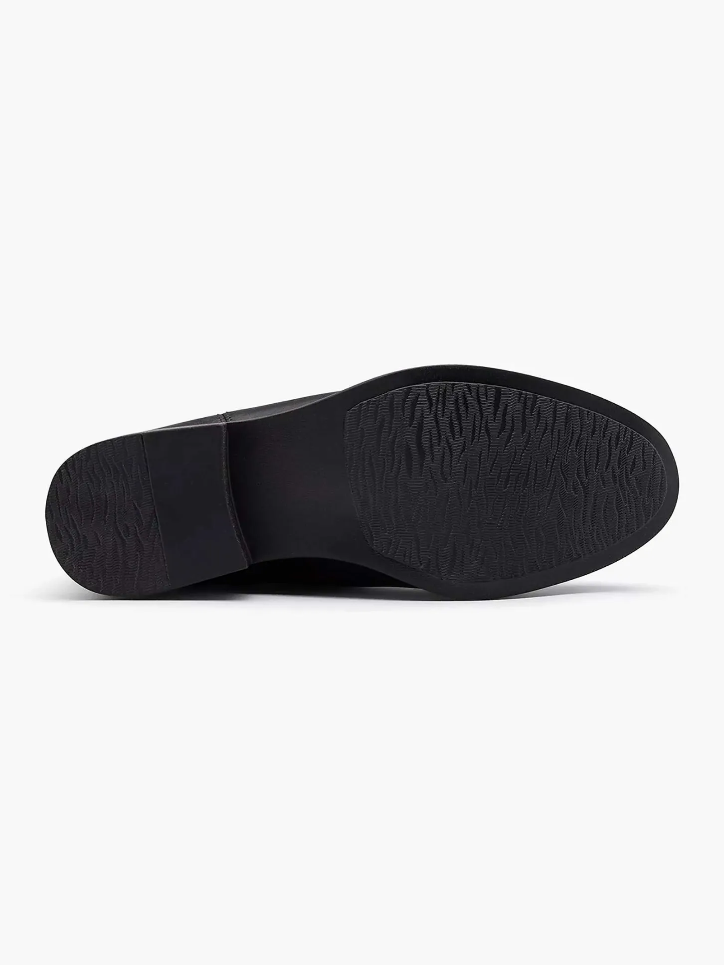 Clearance Zwarte Leren Chelsea Boot Dames Enkellaarzen & Boots