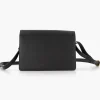 New Zwarte Leren Schoudertas Dames Online Exclusive Accessoires