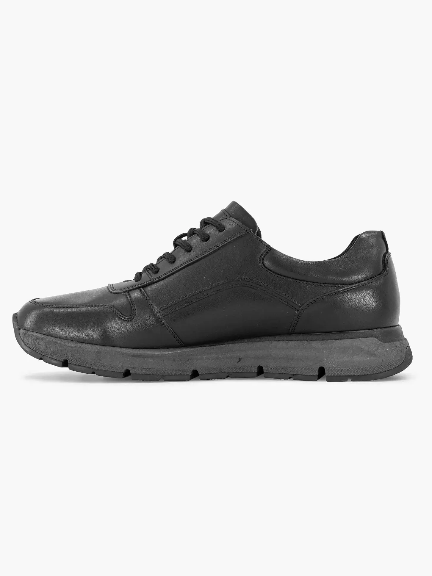 Best Zwarte Leren Sneaker Heren Sneakers