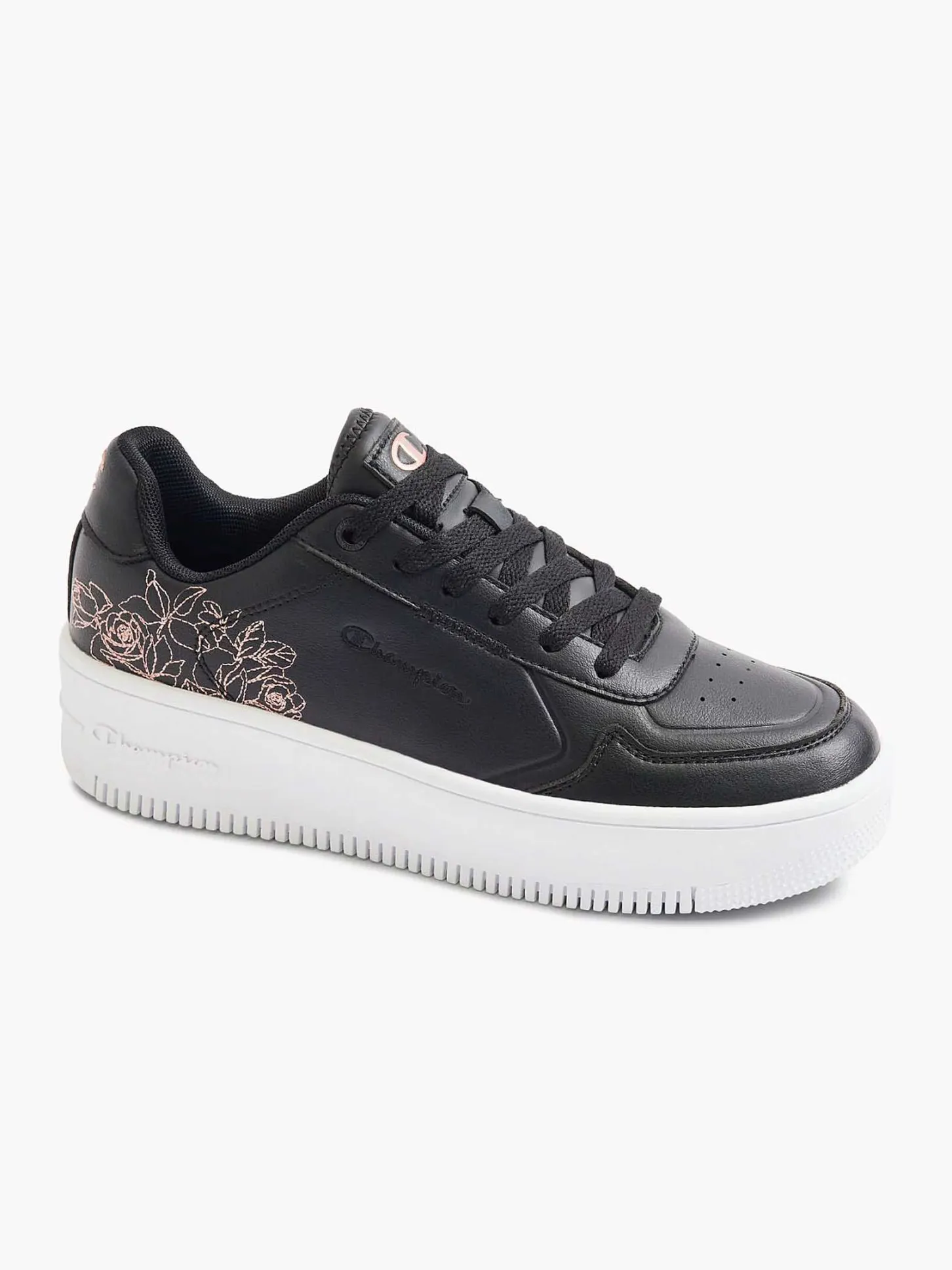 Hot Zwarte Low Cut Shoe Rebound Dames Sneakers