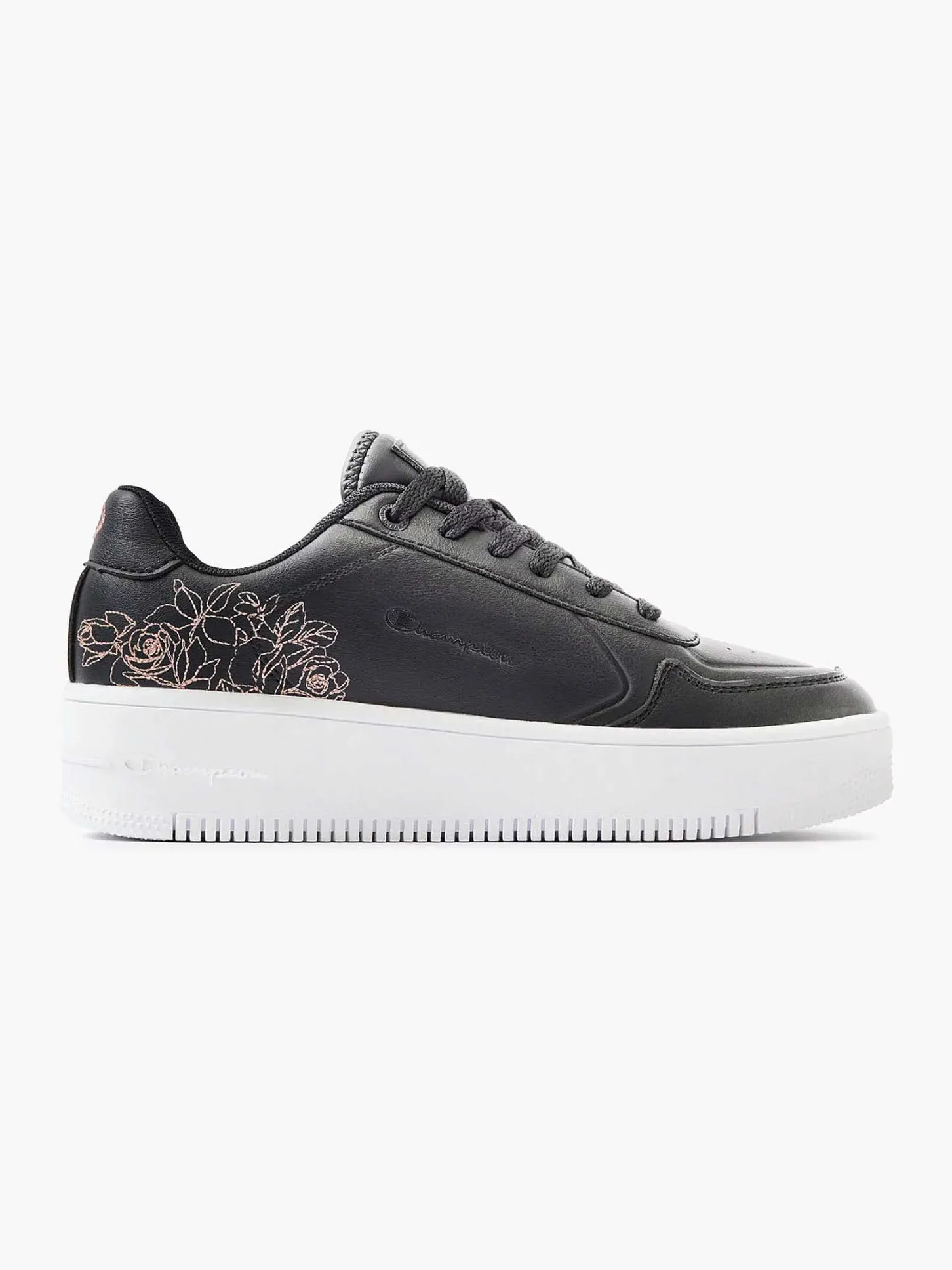 Hot Zwarte Low Cut Shoe Rebound Dames Sneakers
