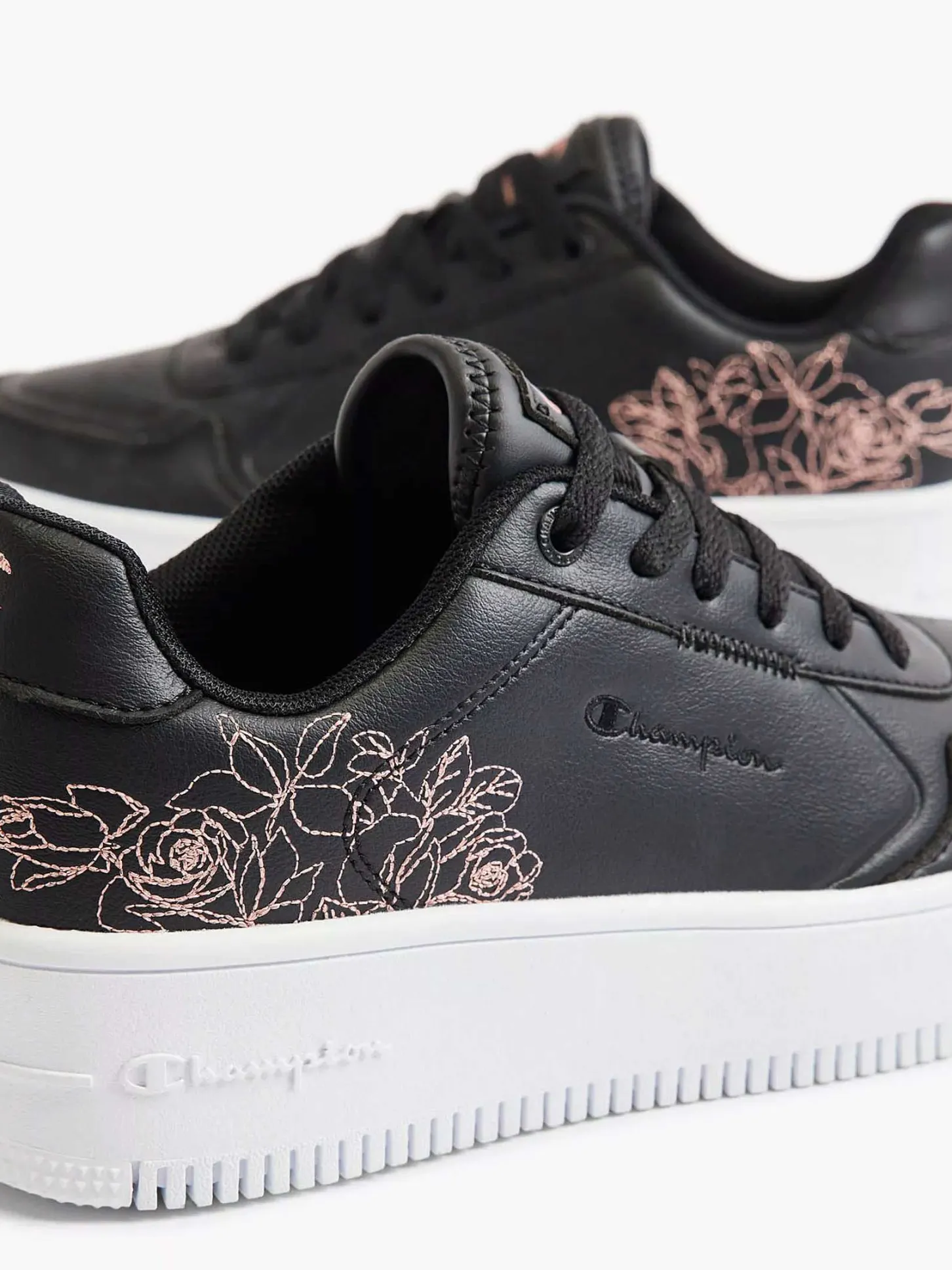 Hot Zwarte Low Cut Shoe Rebound Dames Sneakers