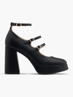 Outlet Zwarte Platform Pump Dames Pumps
