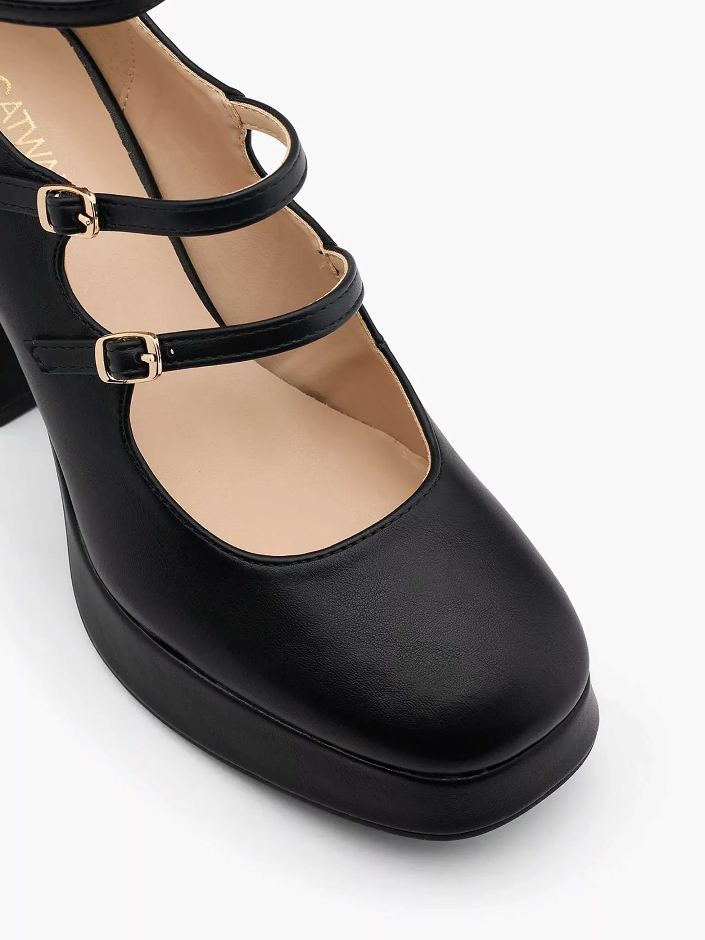 Outlet Zwarte Platform Pump Dames Pumps
