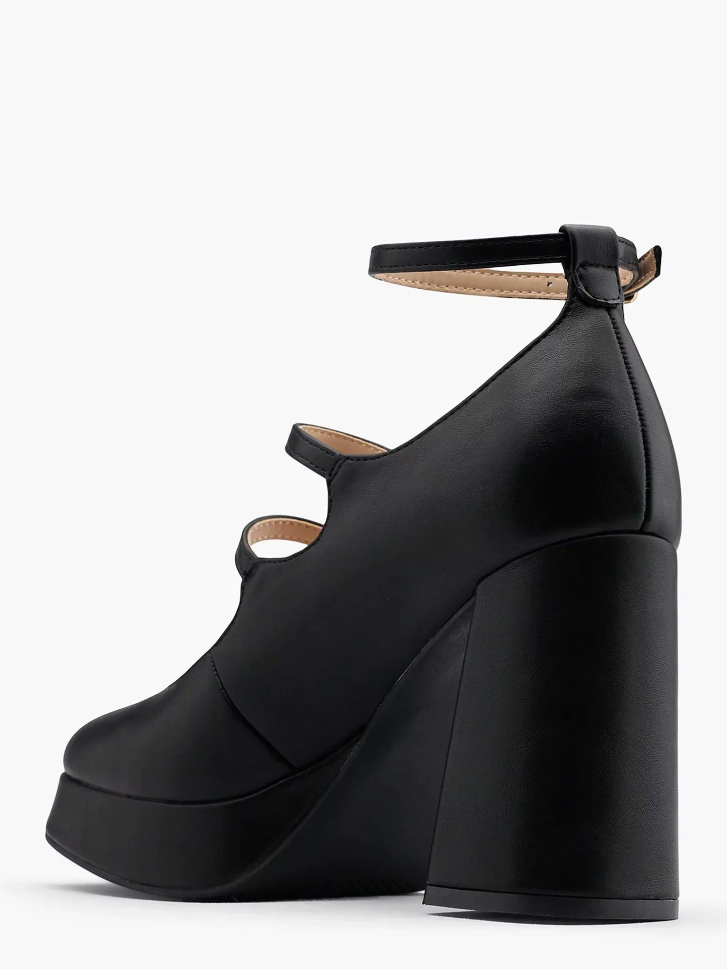 Outlet Zwarte Platform Pump Dames Pumps