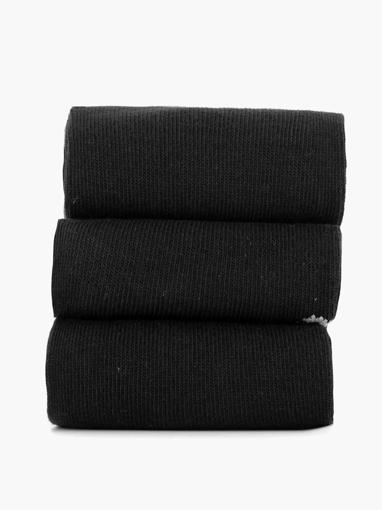 Discount Zwarte Quarter Plain 3 Pak 35-38 Dames Sokken