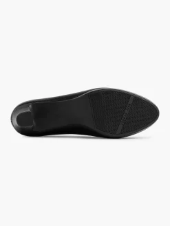 Outlet Zwarte Pump Dames Comfort Schoenen